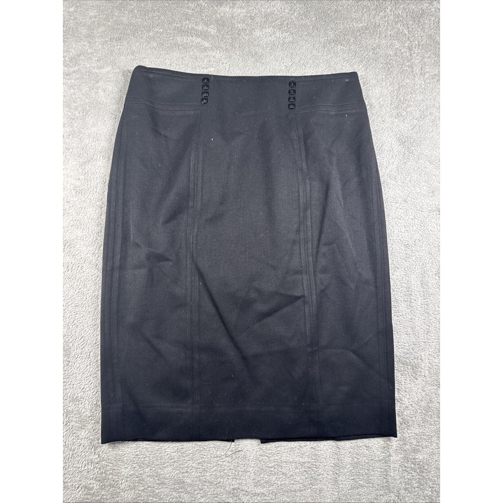 White House Black Market Zip Up‎ Skirt Size 8